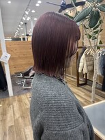 コルク バイ マグ 松本駅前(COLK by Mag)&nbsp;20代30代大人可愛い小顔ボブピンクブラウン