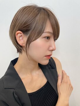 トルネード(TORNADO) 外国人風ショートヘア ハイライト アッシュベージュ t728