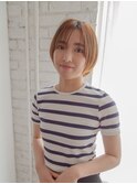 ナチュラルマッシュショート