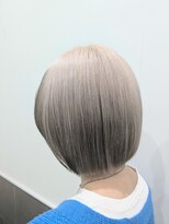 プログレス たつのこまち龍ケ崎モール店(PROGRESS)&nbsp;切りっぱなしボブ×ホワイトベージュ