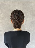 シニヨンアレンジ