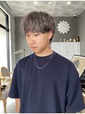 Men'sシルバーグレージュ【四日市/ブリーチ/髪質改善】