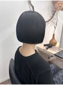 【井上】髪質改善縮毛矯正ストレート結べるボブ
