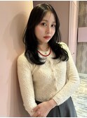 馬渕 大人可愛い韓国風レイヤースタイル