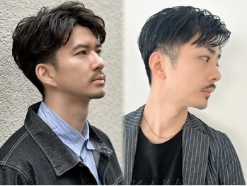 ロンドアベニール 北千住(Lond avenir)の写真/お洒落メンズにはパーマが◎[ツイストスパイラル/波巻き/ニュアンス]ヌケ感と品の良さをミックス[北千住]