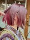 ブリッツレボルト(BLITZ R EVOLUT)の写真/カシスブラウンカラーで流行りの先取り♪ケアブリーチ仕様でダメージレス★【ハイライト/バレイヤージュ】