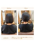 お客様髪質改善データ1820（ショートデザイン）