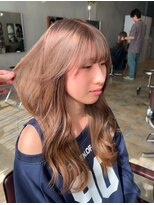 ラボアン 梅田店(lab.em.)&nbsp;柔らかいミルクティーベージュ