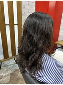 癖毛風パーマ