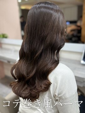 アミー 銀座(Ammy) コテ巻き風パーマ／韓国風パーマ/デジタルパーマ/レイヤーカット