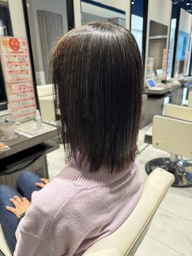 ミディアムストレート