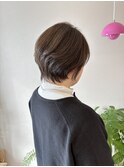 40代大人女性に人気のショートボブ