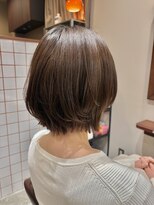 ルックアット(Look at)&nbsp;【Look at】レイヤーボブ似合わせカット着物ヘアダークアッシュ 
