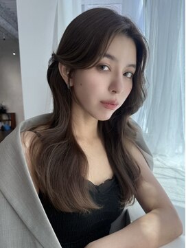 エヌ 大阪梅田店(enu) 【大阪梅田】透明感ベージュ×韓国風くびれ巻き