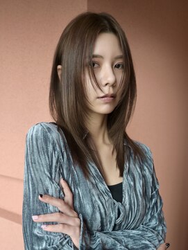 プロス(Pros) ハッシュカット/透明感まろベージュ/レイヤーカット/表参道