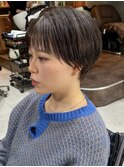 大人ショートマッシュショートハンサムショート小顔カット下北沢