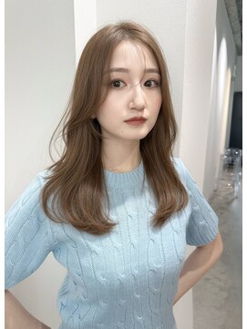 ビジョン オールヘアー(VISION:ALL HAIR) 【岡山/ダブルカラー】ケアブリーチ × 似合わせレイヤーカット