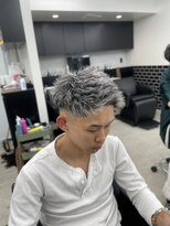 リッチ バイ ラピス(RICH by Lapis)&nbsp;ホワイトメッシュジェットモヒカン