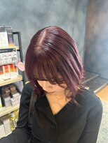 ノーヴァ バイ ボナ 前橋店(nova by bona)&nbsp;レイヤーカット柔らパーマで叶える小顔魅せウェーブボブ