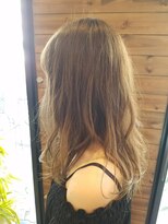 ヘアースペースシャルム (HAIR SPACE Charme)&nbsp;透明感カラー【パールアッシュ】　　ルーズなカールを♪