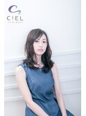 【CIEL】井川　亮太　黒髪　ウェーブ　ミディアム　スタイル