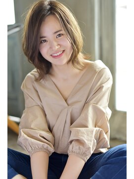 ナナナ パレナ 大津膳所店(nanana parena) 超微粒子トリートメントでひし形シルエットの艶髪へ◆