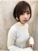 【Lano by HAIR】関亜梨佐 黒髪暗髪アッシュ小顔ショート