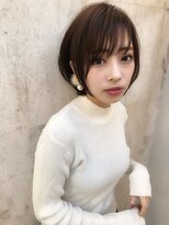 ラノバイヘアー(Lano by HAIR) 【Lano by HAIR】関亜梨佐 黒髪暗髪アッシュ小顔ショート