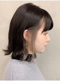 【Blanc/梅田】インナーカラーホワイトベージュ