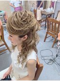 ハーフモヒ(ヘアセット専門店achieve)