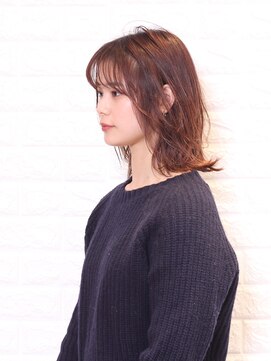 美容室イサ テラスウォーク一宮店(ISA) ISA一宮★ふんわりナチュラルなミディアムスタイル