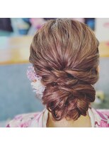 ヘアーステージブルーム(HAIR STAGE BLOOM) 袴ヘアアレンジ