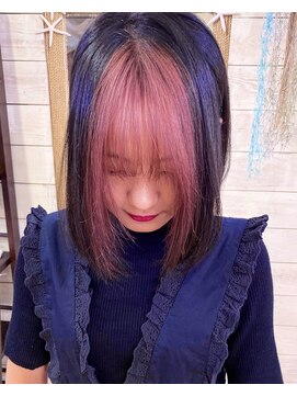 トーク 伊丹本店(TAL'KE) TAL'KE/バングカラー×ピンク_567