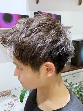 ビューティーマーケット アングゥ イオンモール名取(BEAUTY MARKET ungu) ジェットモヒカン＿モヒカンショート