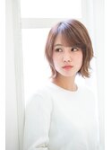 大人かわいい小顔ショート
