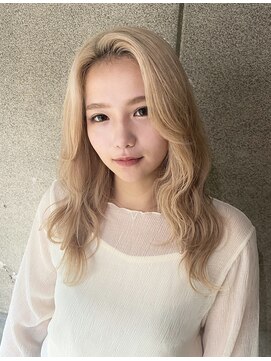 ナンバー アリア 三軒茶屋(N° aria) ペールカラー×今っぽ前髪で流行先取りヘアへ