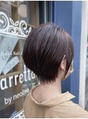白髪ぼかしハイライト☆ショコラアッシュ☆ヘルシースタイル