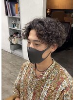 プライズ 池袋店(prize)&nbsp;センターパートくるくるパーマスパイラルパーマ池袋