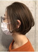 ふわっと軽い質感 ワンカールパーマ 北習志野