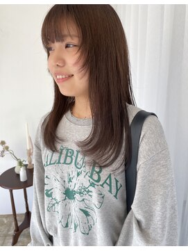 ヌイ(nui) [佐賀/layer cut/レイヤーカット/ブラウンカラー]