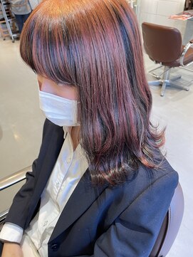 ヘアーメイクチック(HAIR MAKE CHiC) アンブレラカラーデザインカラーインナーカラー