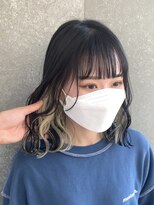 ロンドヴァリー 渋谷店(Lond vallee)&nbsp;垢抜けインナーカラーホワイト！