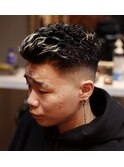 <理容室><バーバー>メンズバックパーマ