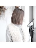 ハイライトショートヘアレイヤーカットダブルカラー