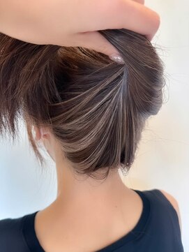 ヘアーラニッシュ 柏たなか店(hair Lanish) 結んでも可愛いハイライト