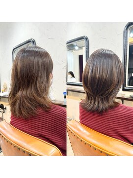 エトネ ヘアーサロン 仙台駅前(eTONe hair salon) 大人女性30代40代スタイル☆ミディアム