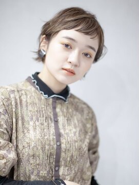 アッシュ 清瀬店(Ash) 10代20代30代『前髪短めハイライトショート』Ash清瀬店