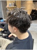 スパイラルパーマ