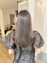 大人可愛い20代30代40代透明感カラー色っぽレイヤー☆くびれヘア