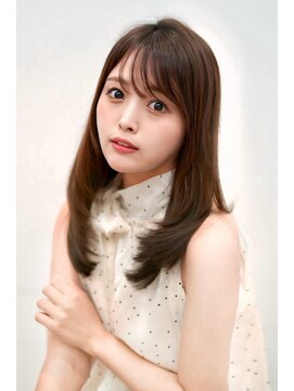 クム(kumu) 【kumu】 艶カラー/顔周りカット/栄/名古屋